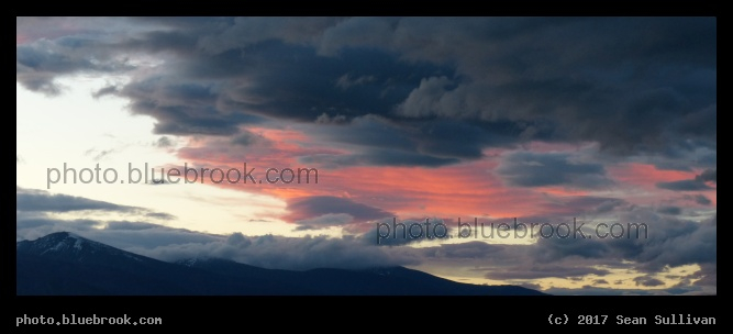 Clouds like Molten Glass - Bitterroot Mountains, Corvallis MT