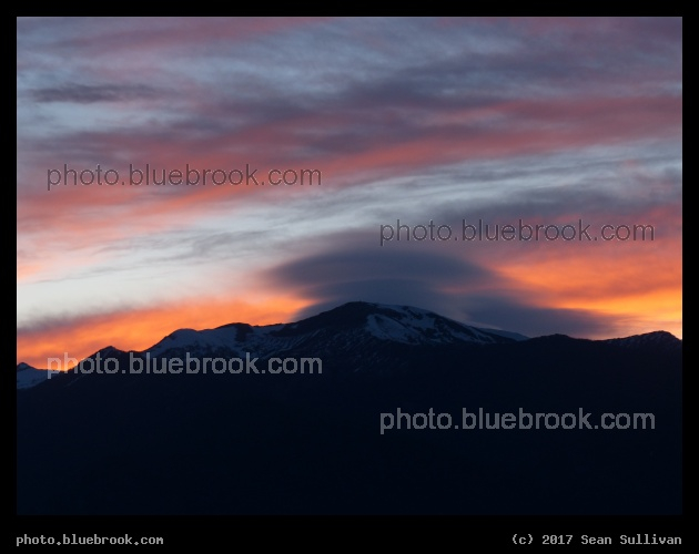 Lenticular Sunset - Corvallis MT