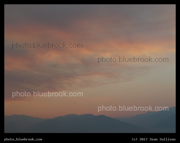 Gossamer Clouds at Sunset - Corvallis MT