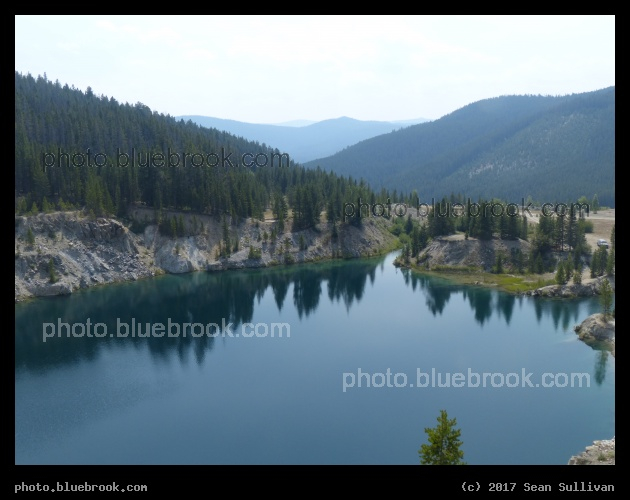 Lake at Calvert Hill - Tungsten mine, Beaverhead County MT