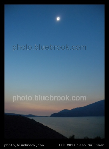 Solar Eclipse - 2017 total eclipse from Mackay Reservoir, Idaho