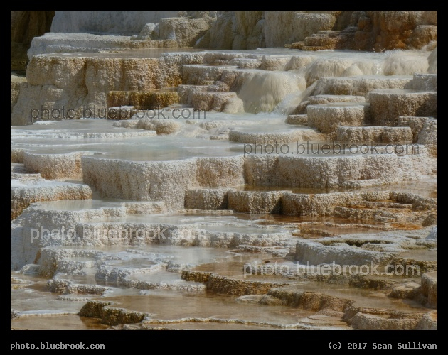 Mammoth Terraces - Mammoth Hot Springs Terraces, Yellowstone National Park
