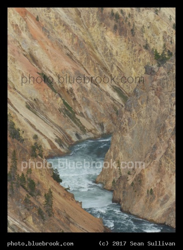River Canyon - Grand Canyon of the Yellowstone, Yellowstone National Park