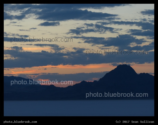 Sunset, Mountains, and Salt - Bonneville Salt Flats, Utah