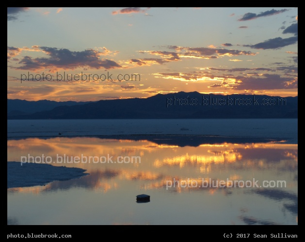 Salt and Sunset - Bonneville Salt Flats, Utah