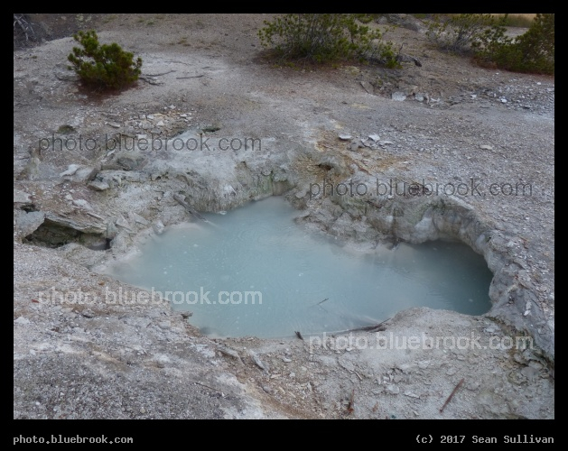 Blue-Gray Pool - Norris Geyser Basin, Yellowstone National Park