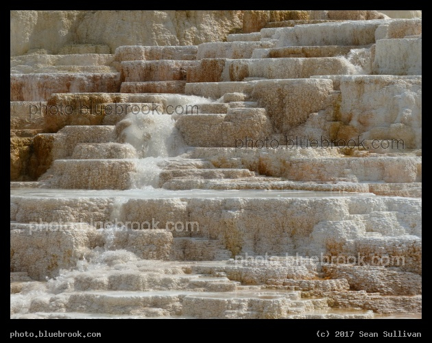 White Terraces - Mammoth Hot Springs Terraces, Yellowstone National Park