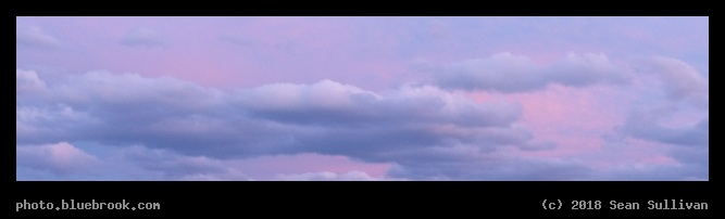 Sunset Cloud Panorama - Corvallis MT