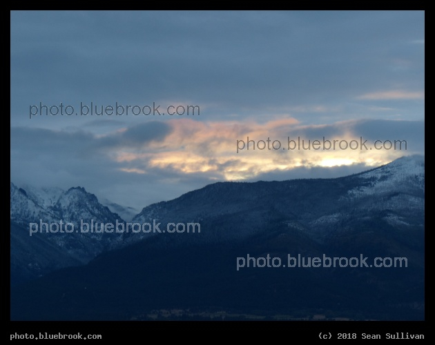 Darkening Mountains - Corvallis MT