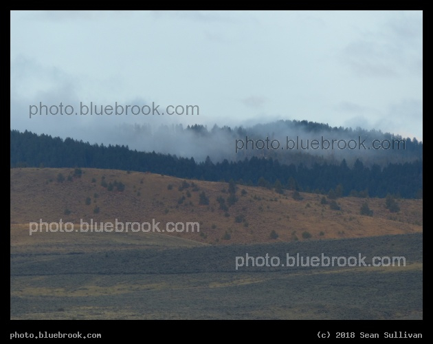 Low Clouds in the Sapphires - Corvallis MT