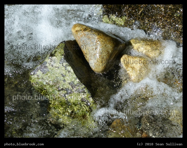 Rocks beside Rapids - Kootenai Creek, Stevensville MT