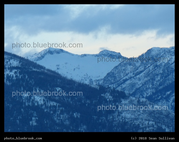 Blue Twilight Mountainscape - Corvallis MT