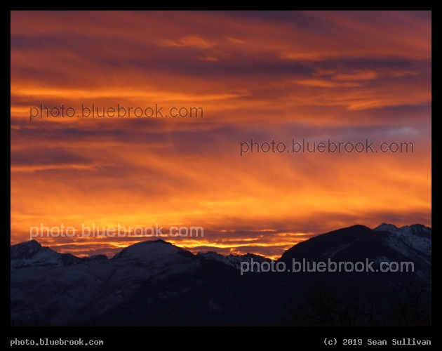 Dramatic Sunset - Corvallis MT