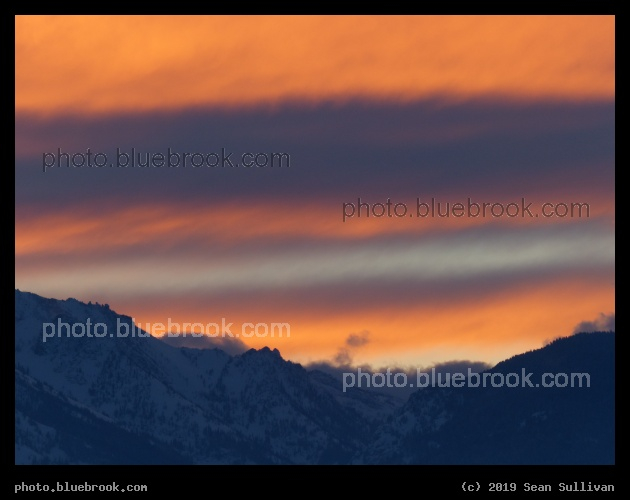 Stripy Sunset - Corvallis MT