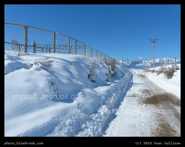 Snow-Edged Lane - Corvallis MT