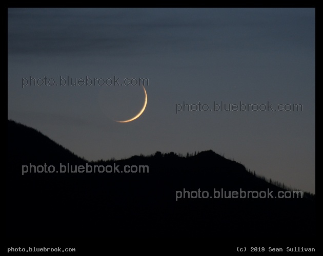 Thin Waxing Crescent - Corvallis MT
