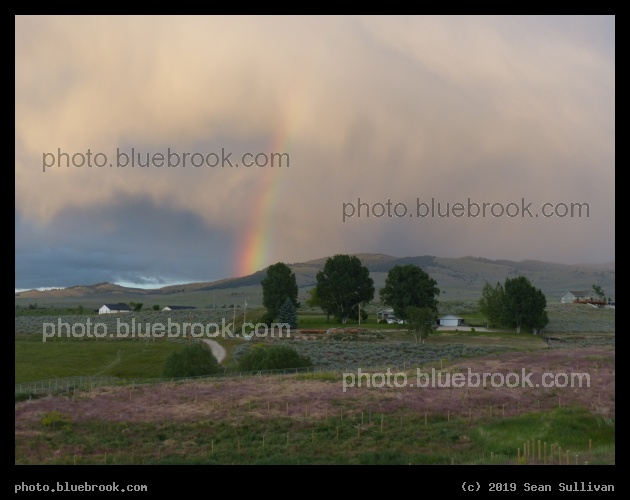 Rainbow over the Sapphires - Corvallis MT