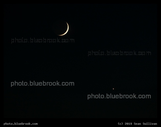 Thanksgiving Conjunction - Moon and Venus, Corvallis MT