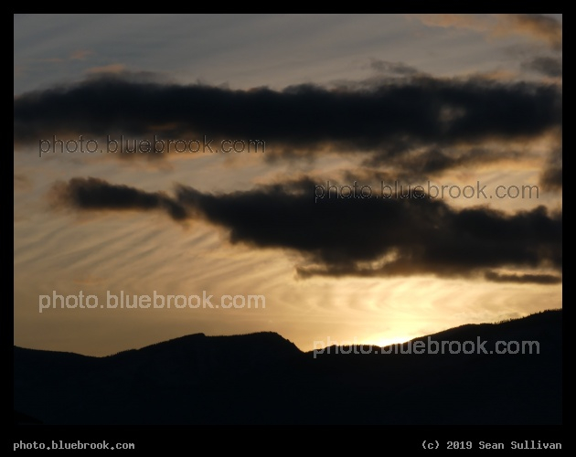 Cloud Ripples at Sunset - Corvallis MT