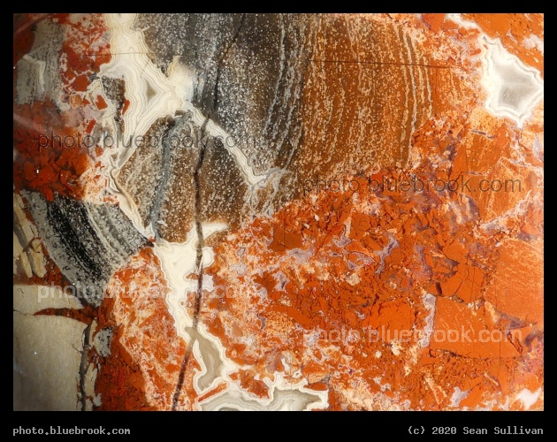 Brecciated Jasper Detail - Corvallis MT