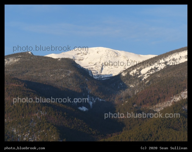 Snowy Peak Between - Bitterroot Mountains, Stevensville MT