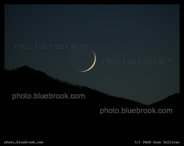 Thin Crescent of Light - Corvallis MT