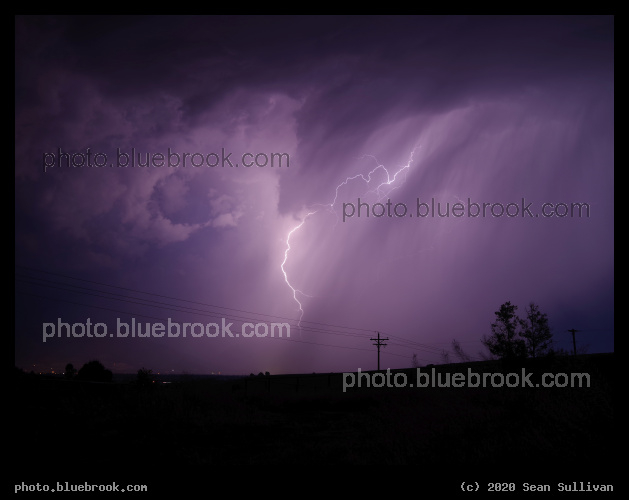 Early Morning Lightning - Corvallis MT