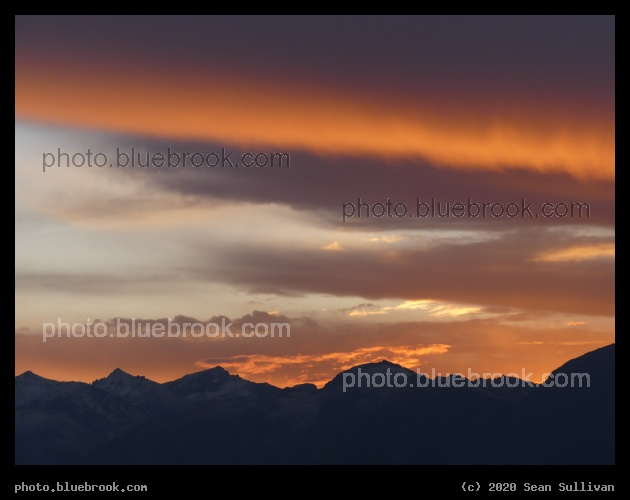 Orange and Purple Clouds - Corvallis MT