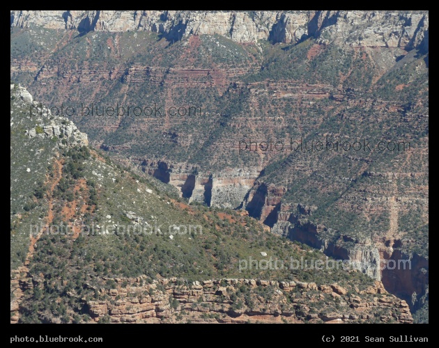 Canyon Cutting Through - North Rim, Grand Canyon, AZ