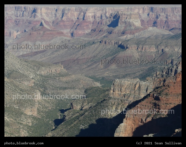 View into a Valley - North Rim, Grand Canyon, AZ