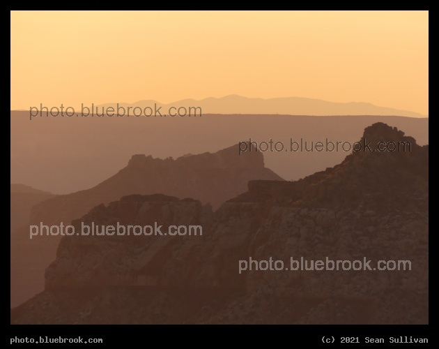 Sunset Glow - North Rim, Grand Canyon, AZ
