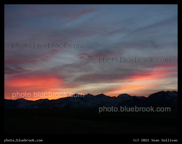 Twin Sunset Beams - Corvallis, MT