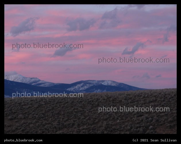 Pink Predawn Sky - Corvallis, MT
