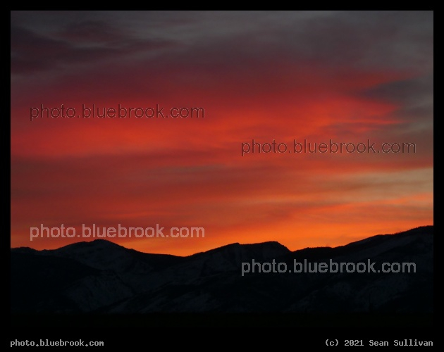 Brilliant Sunset Sky - Corvallis, MT