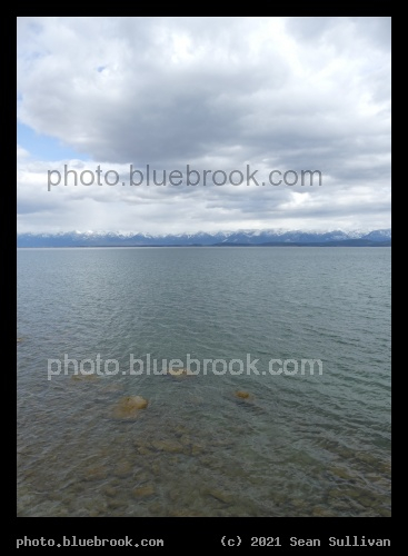 Mountains Bluer than Water - Flathead Lake, Lakeside MT