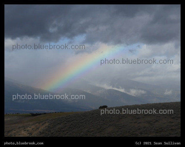 Rainbow in the Mountains - Corvallis MT