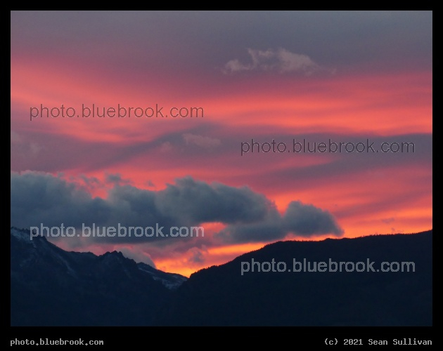 Red Sky Backdrop - Corvallis MT