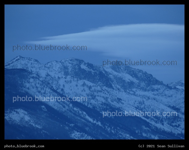 Blue Landscape in the Mountains - Corvallis MT