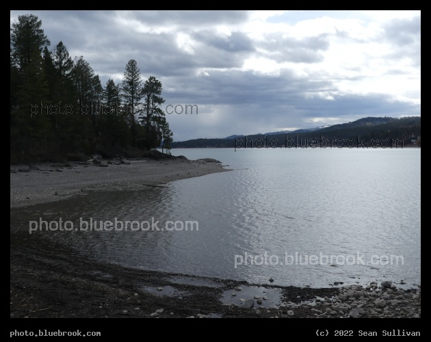 Cove in March - Flathead Lake, Somers MT