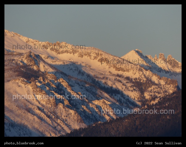 Blue Shadows at Sunrise - Corvallis MT