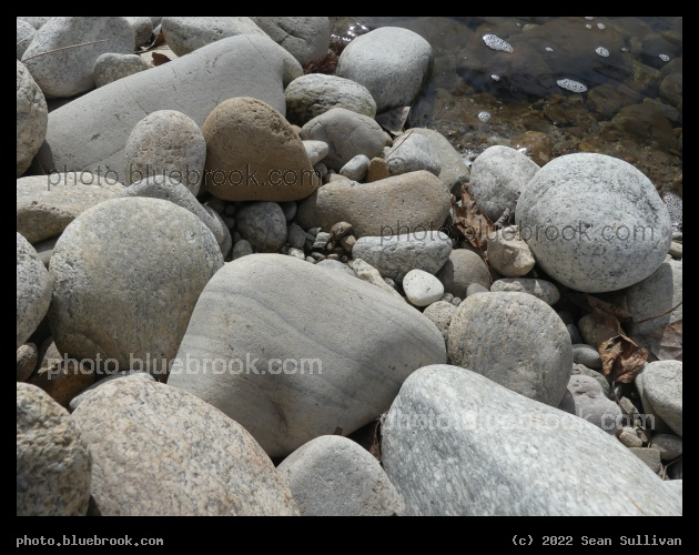 Riverside Stones in March - Hamilton MT