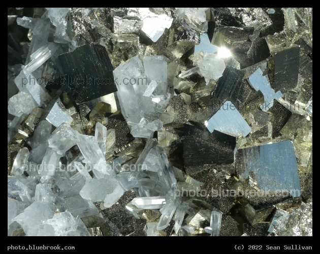 Pyrite, Quartz, and Galena - Corvallis MT