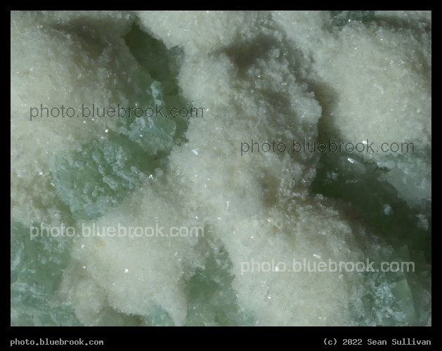 Apophyllite with Scolecite Snow - Corvallis MT