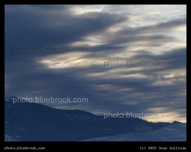 Wavy Dawn Clouds - Corvallis MT