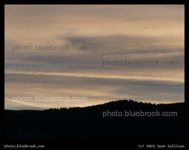 White Brushed Sky - Corvallis MT