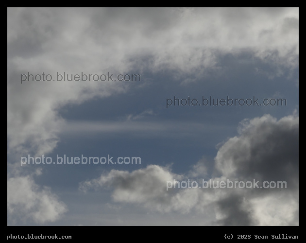 Blue Sky Bracked by Clouds - Corvallis MT