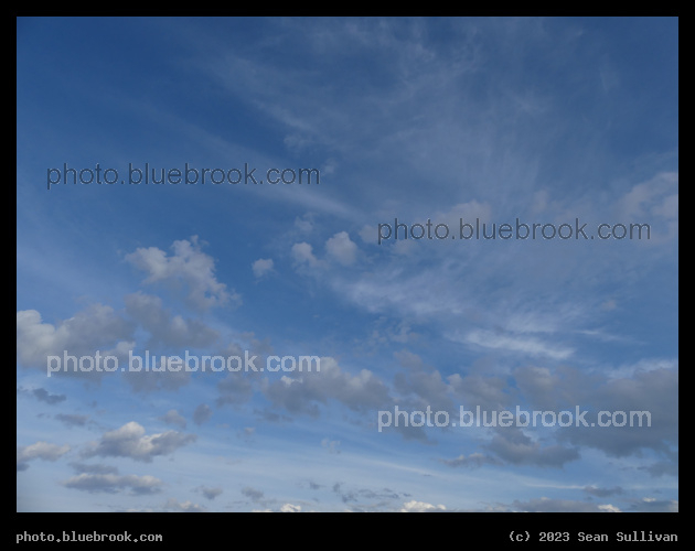 Clouds in a Blue Sky - Corvallis MT