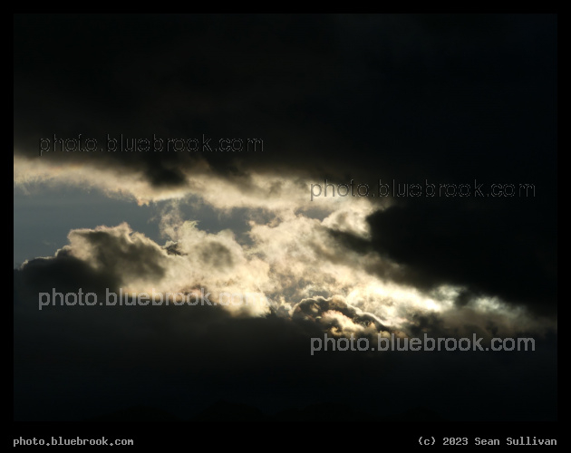 Clouds through a Gap in the Clouds - Corvallis MT