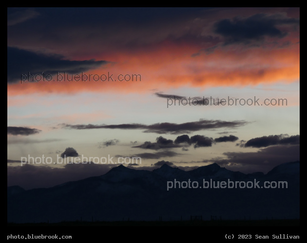 November Sunset - Corvallis MT