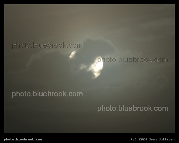 Solar Disc through Clouds - Corvallis MT